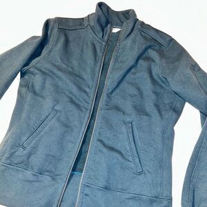 Women’s American Giant Full-Zip Moto - Teal